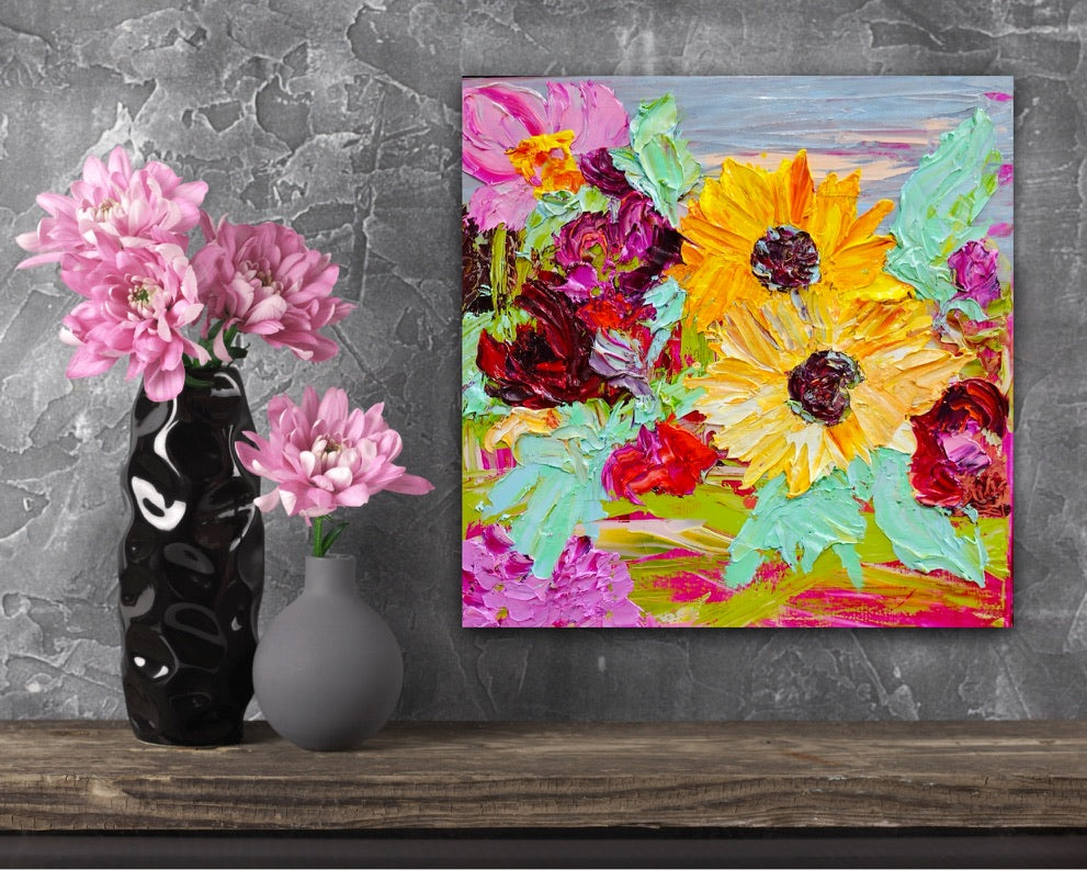 Kerry Bruce, Sunshine, Oil on Canvas