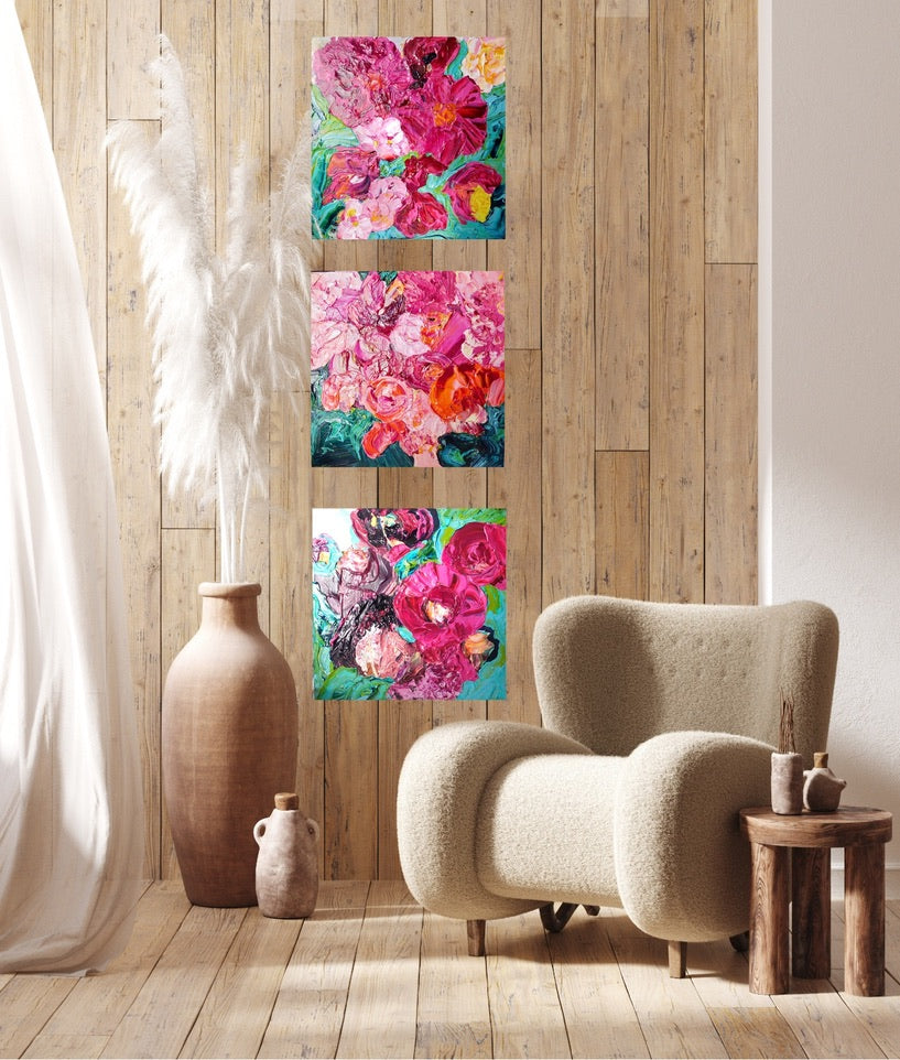 Kerry Bruce, Paris, Acrylic on Canvas