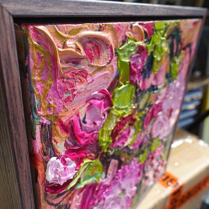 Kerry Bruce, Camelia Crush, Acrylic on Canvas