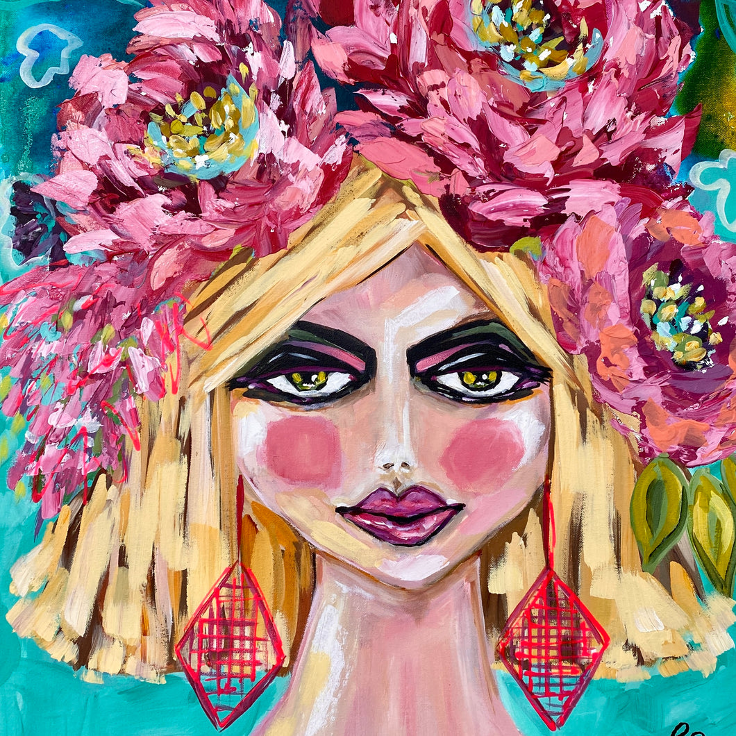 Emma Menzies, Sweet Annie, Acrylic on Canvas