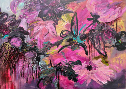 Kerry Bruce, Dreaming at Dusk, Acrylic on Canvas