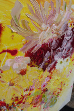 Load image into Gallery viewer, Kerry Bruce,Floral Indulgence, Acrylic on Canvas

