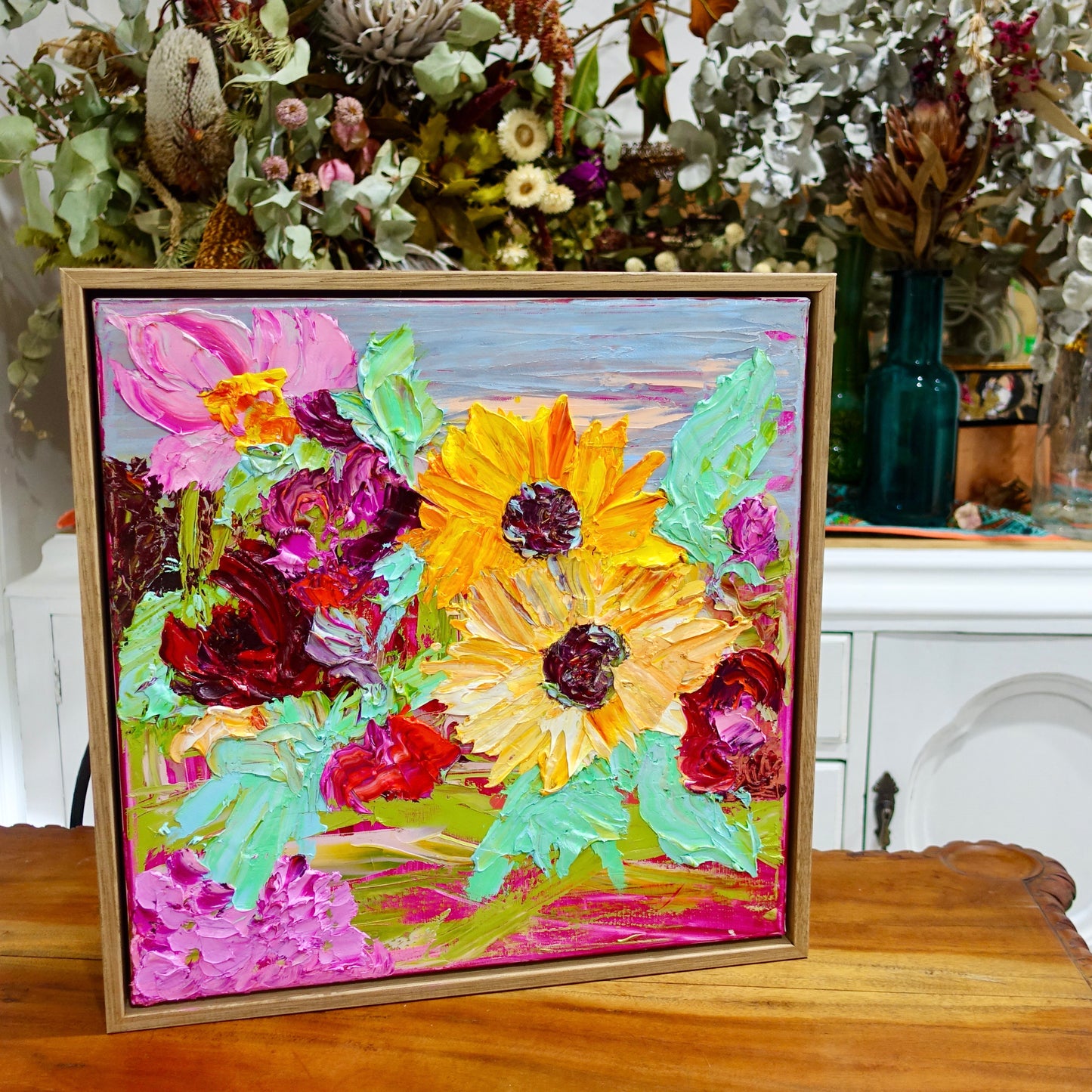 Kerry Bruce, Sunshine, Oil on Canvas