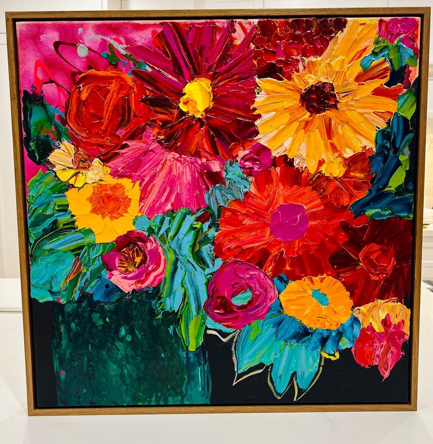 Kerry Bruce, Happy Daze, Acrylic on Canvas