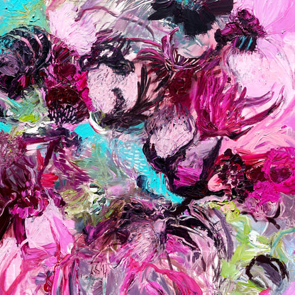 Kerry Bruce, Nourish and Nurture, Acrylic on Canvas