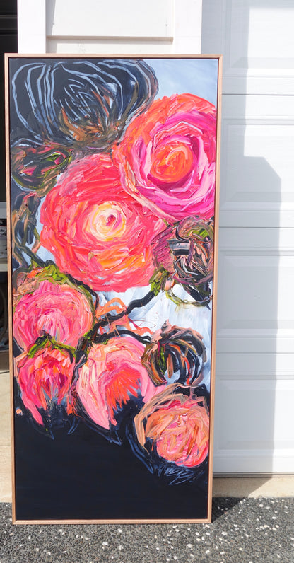 Kerry Bruce, Bloomin Beautiful, Acrylic on Canvas