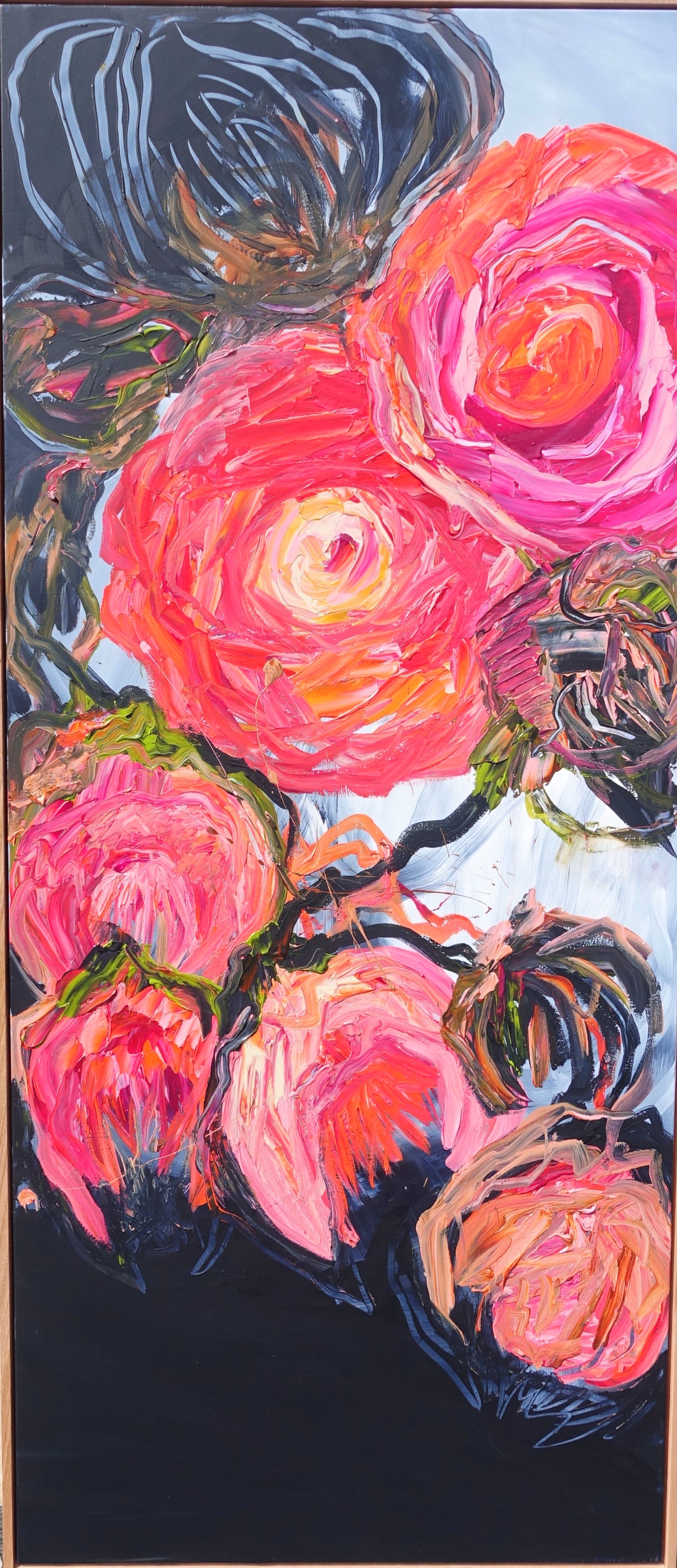 Kerry Bruce, Bloomin Beautiful, Acrylic on Canvas