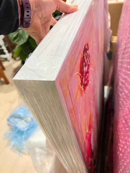 Kerry Bruce, Dancing Daisies, Acrylic on Canvas