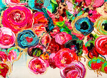 Load image into Gallery viewer, Kerry Bruce, Abundance of Blooms, Acrylic on Canvas
