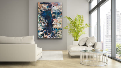 Alisa Beak, Abyss, Oil & Mixed Medium on Canvas