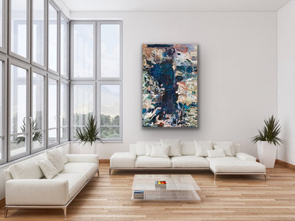 Alisa Beak, Abyss, Oil & Mixed Medium on Canvas