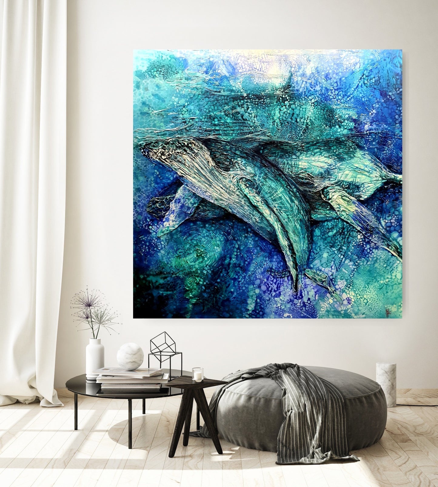 Jennifer Luck, Pacific Wonder, Oil on Canvas