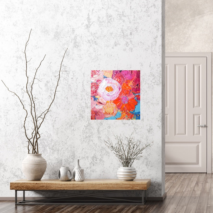 Kerry Bruce, Petal, Acrylic on Canvas
