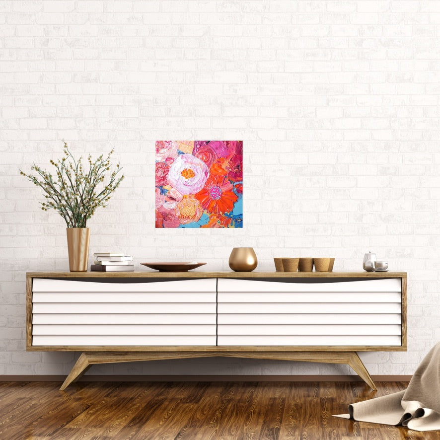 Kerry Bruce, Petal, Acrylic on Canvas