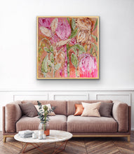 Load image into Gallery viewer, Shellie Christian, Blooming Wild, Acrylic on Canvas
