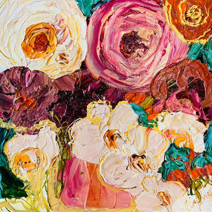 Kerry Bruce, Blush, Acrylic canvas
