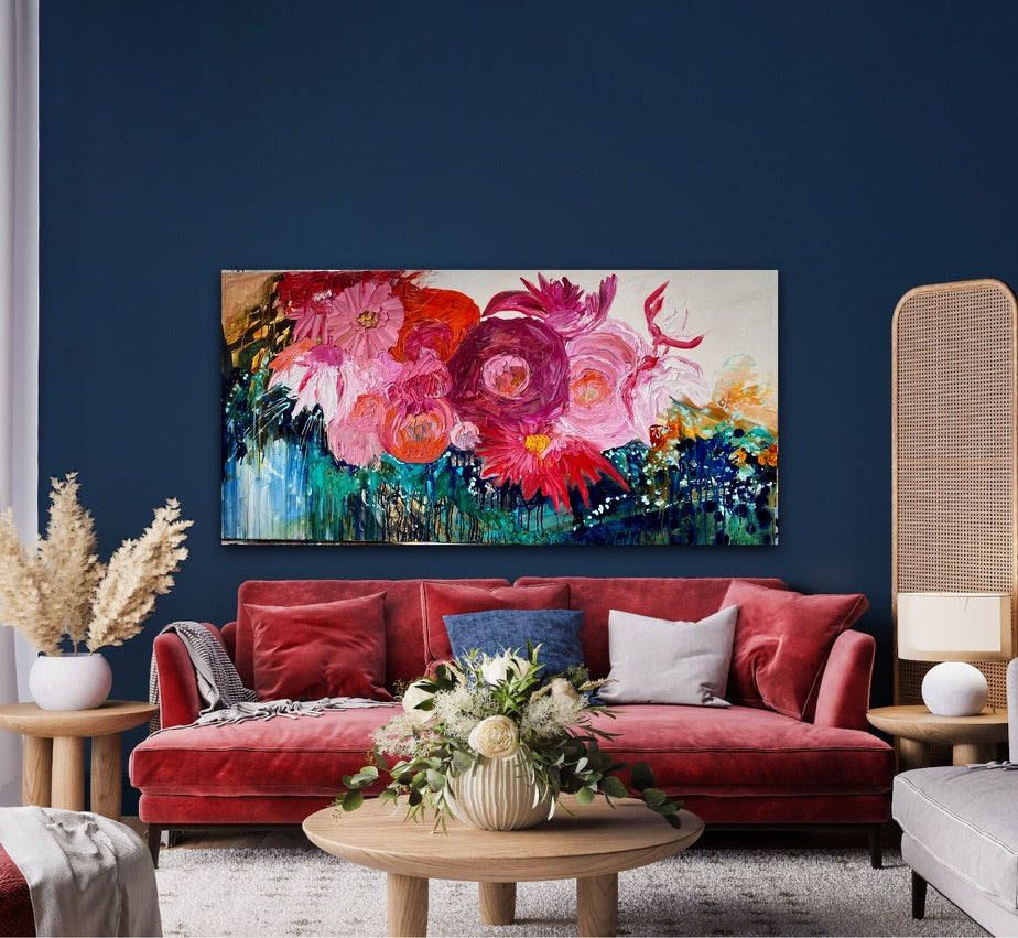 Kerry Bruce, Midnight in the Garden, Oil on Canvas