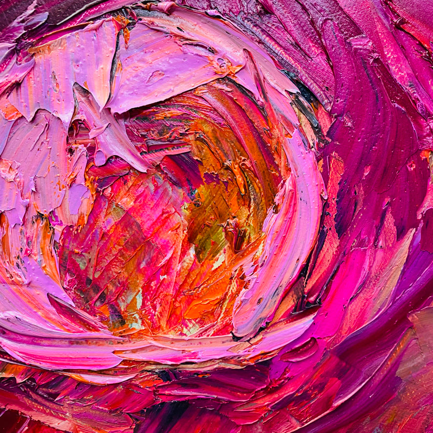 Kerry Bruce, Midnight in the Garden, Oil on Canvas