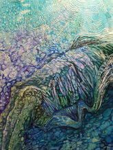 Load image into Gallery viewer, Jennifer Luck, Chameleon of the Sea, Oil on Canvas

