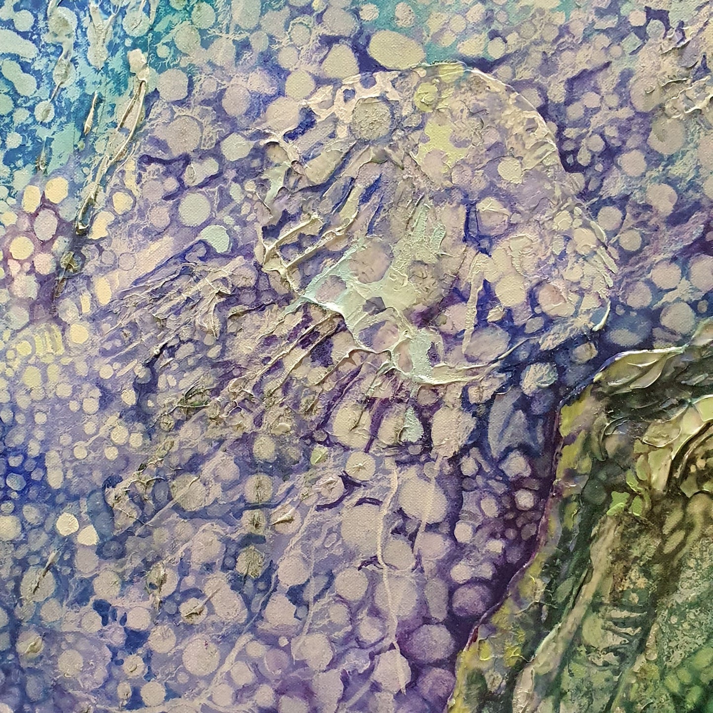 Jennifer Luck, Chameleon of the Sea, Oil on Canvas