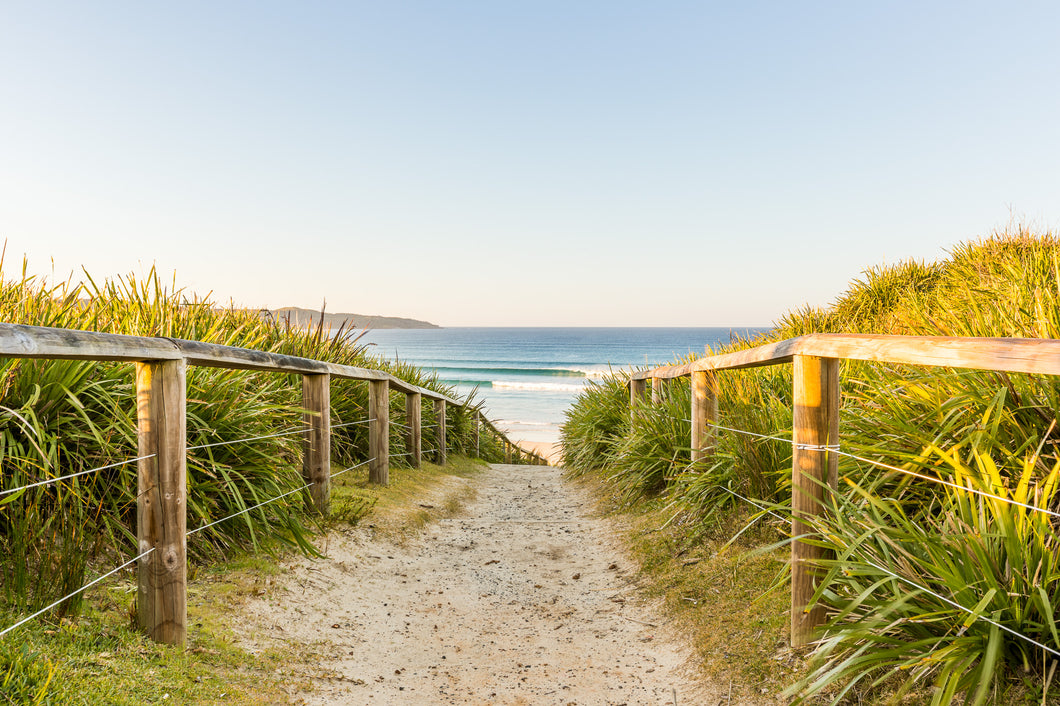 The welcoming pathway down to Cave Beach.
Jervis Bay, Australia