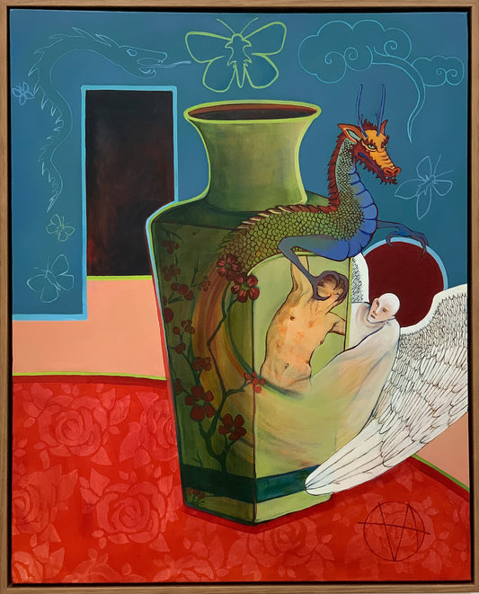 Vanessa Anderson, Choice, Acrylic and Oil on Canvas