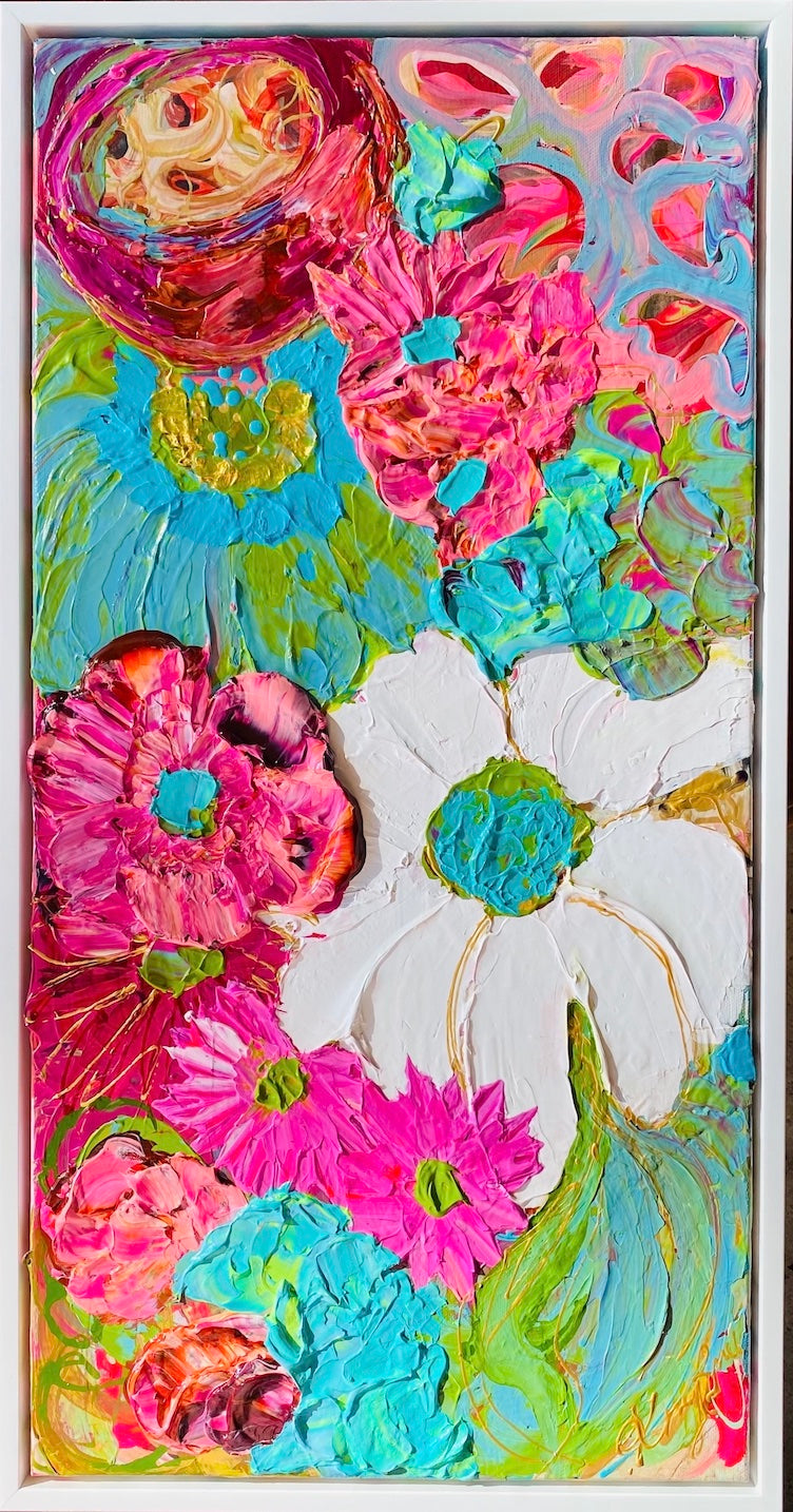 Kerry Bruce, Cool Shades, Acrylic on Canvas