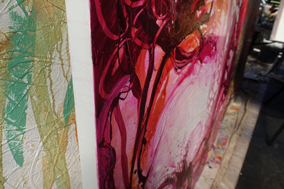 Kerry Bruce, StarBloom, Acrylic on Canvas