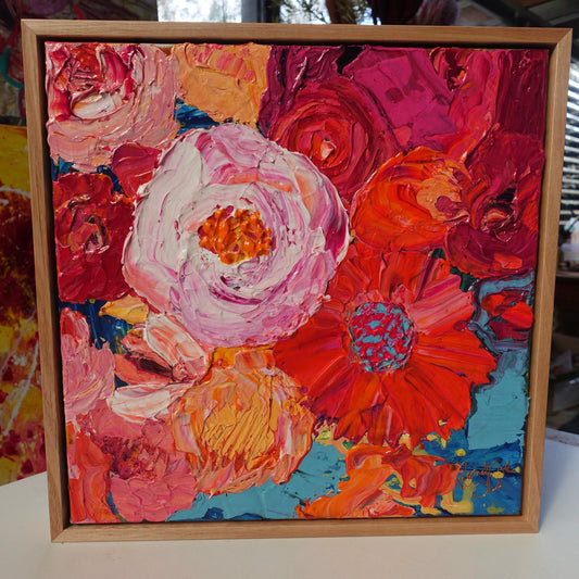 Kerry Bruce, Petal, Acrylic on Canvas