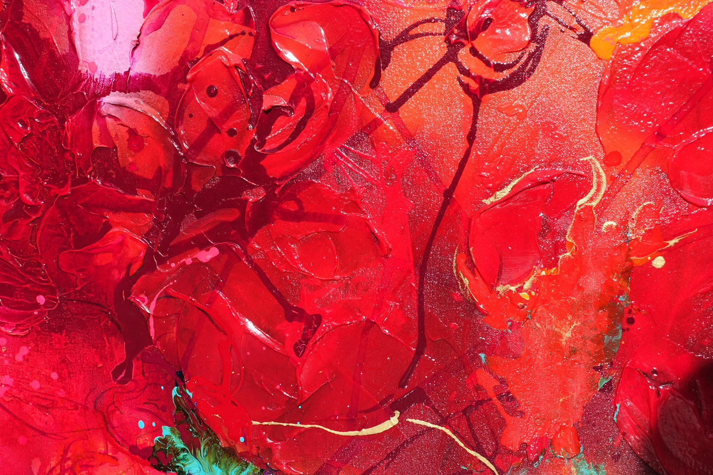 Kerry Bruce, Ruby, Acrylic on Canvas