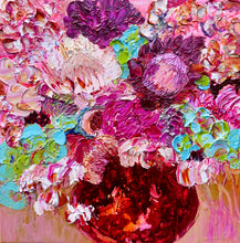Load image into Gallery viewer, Kerry Bruce, Shades of Pink, Acrylic on Canvas
