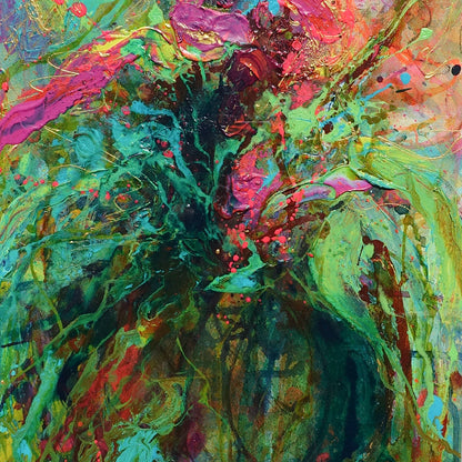 Kerry Bruce, Tranquility, Acrylic on Art Paper