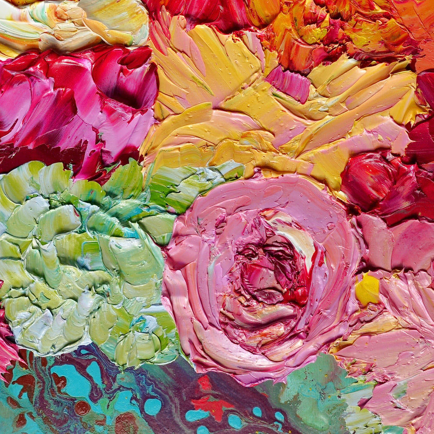 Kerry Bruce, Springtime ll, Oil on Board