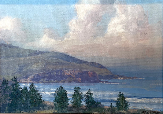 John Downton, Fading Light. Gerringong, NSW. Oil on Canvas