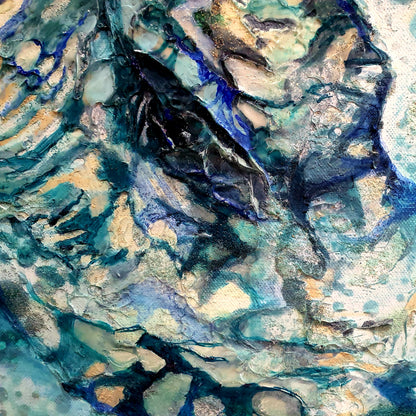 Jennifer Luck, Graceful Stingers, Oil on Canvas