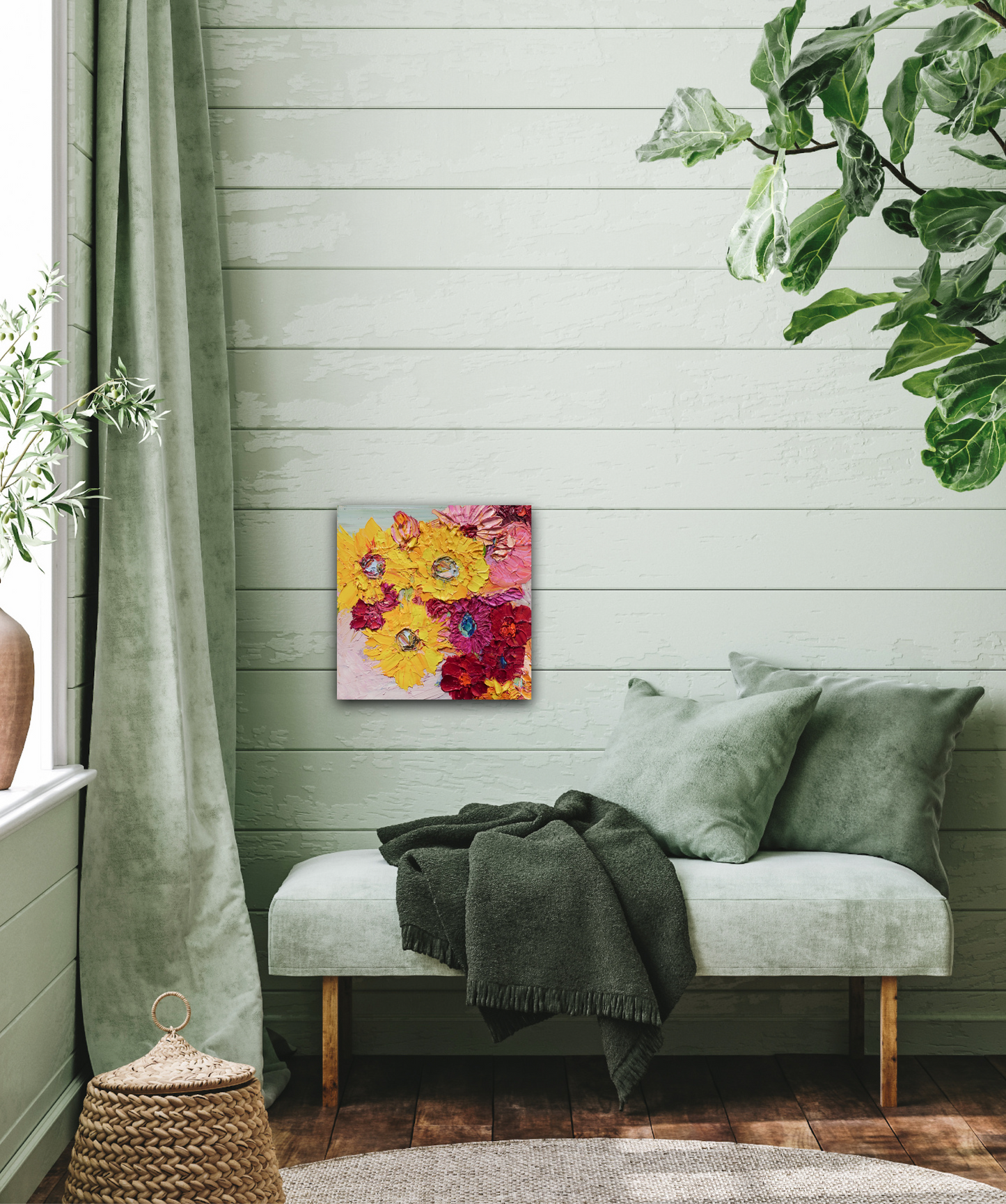 Kerry Bruce, Sunnydaze ll, Oil on canvas