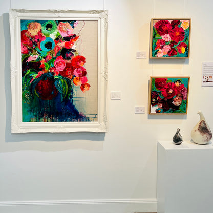 Kerry Bruce, Spring Bouquet, Acrylic on Canvas