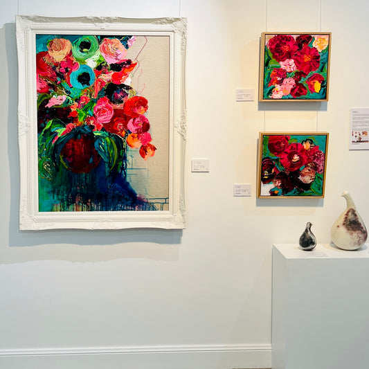 Kerry Bruce, Spring Bouquet, Acrylic on Canvas