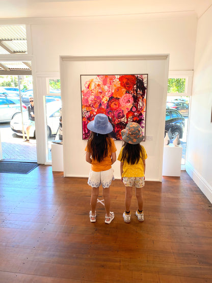 Kerry Bruce, Beauty in Bloom, Acrylic on Canvas