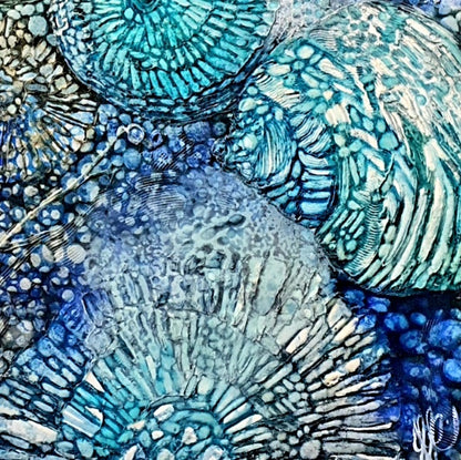 Jennifer Luck, Intertidal Bliss, Oil on Canvas