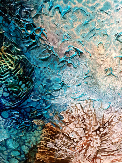 Jennifer Luck, Lunar Eclipse, Oil on Canvas