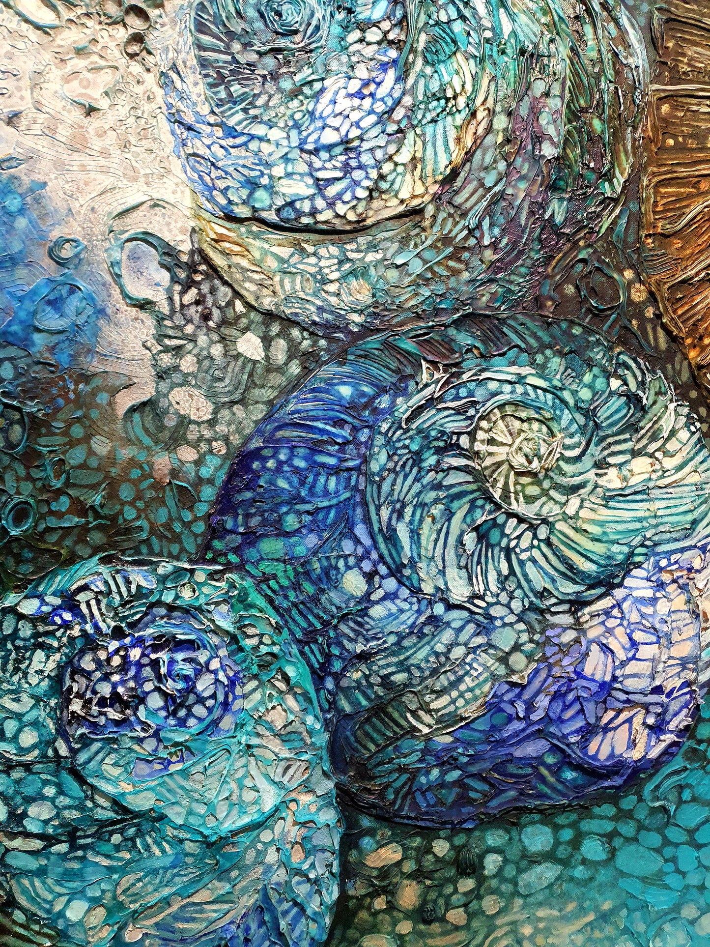 Jennifer Luck, Lunar Eclipse, Oil on Canvas