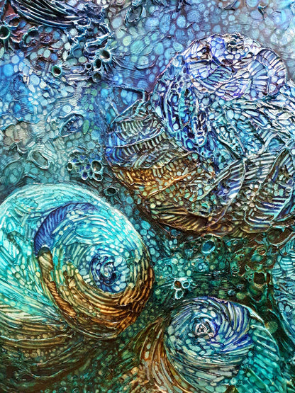 Jennifer Luck, Lunar Eclipse, Oil on Canvas