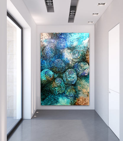 Jennifer Luck, Lunar Eclipse, Oil on Canvas