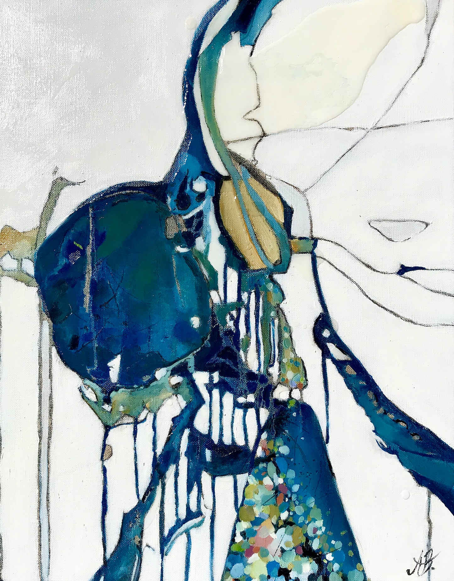 Looking Glass original artwork by Alisa Beak