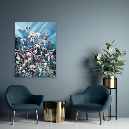 Alisa Beak, Memories Meadow, Oil on Canvas