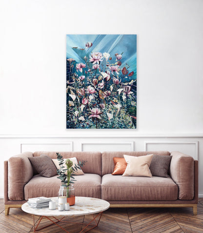 Alisa Beak, Memories Meadow, Oil on Canvas