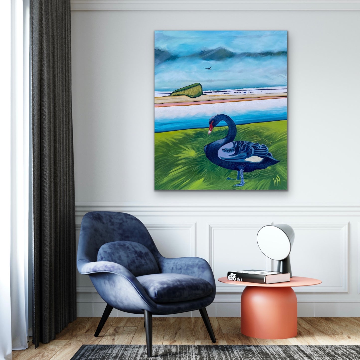 Vanessa Anderson, Magnificent Murra, Acrylic and Oil on Canvas WAS $2250 NOW $1400
