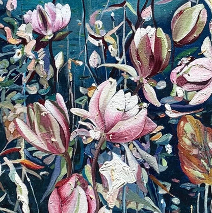 Alisa Beak, Memories Meadow, Oil on Canvas