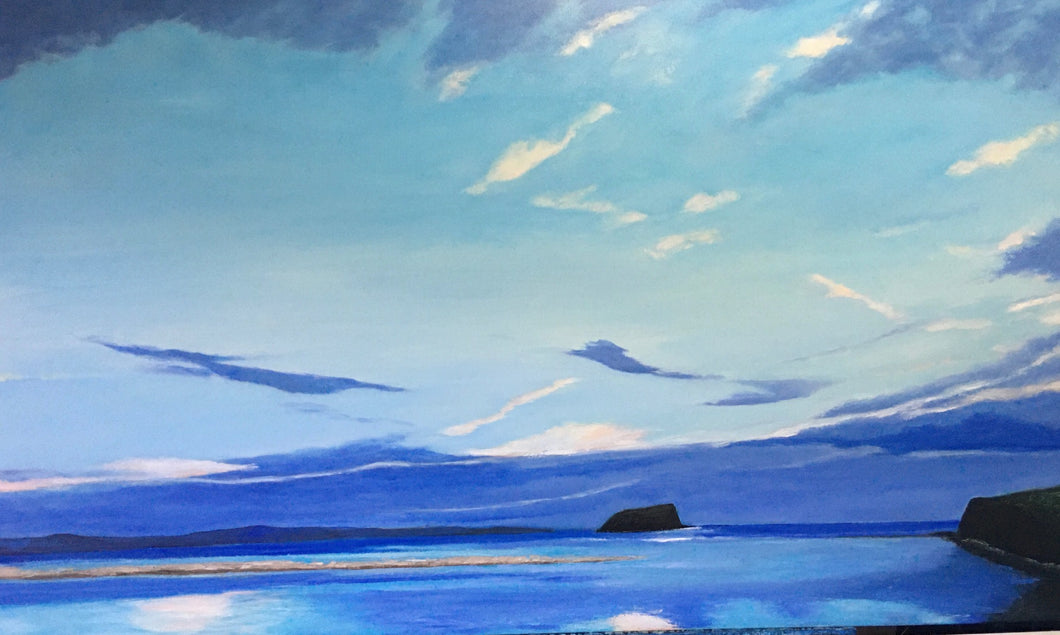 John Forsyth, Minnamurra Sunset, Oil on Canvas